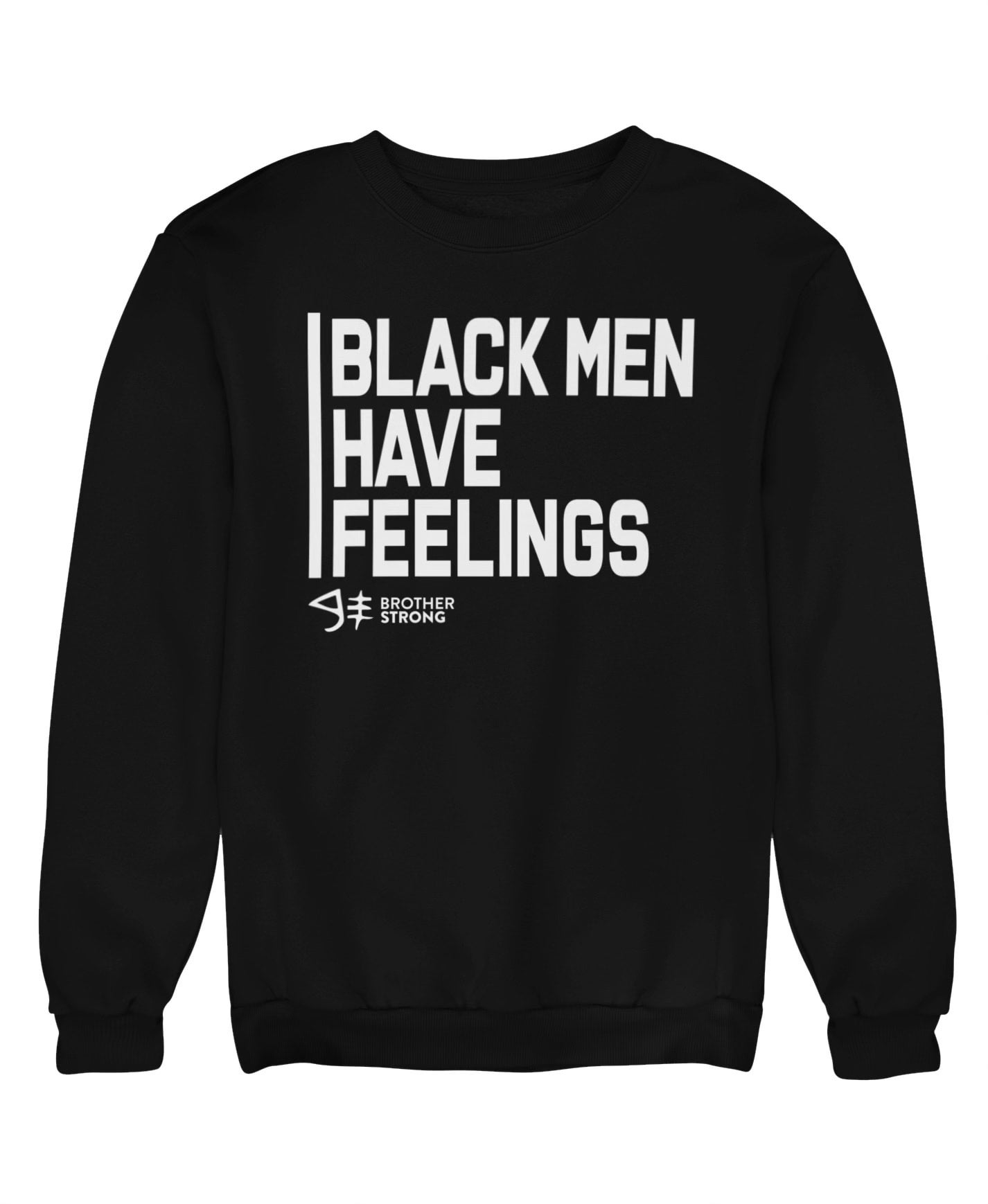 Mens black crewneck sweatshirt hot sale